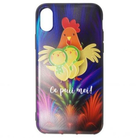 Back Case - Husa Apple iPhone 7 Plus Multicolor Mesaj Pui