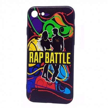 Back Case - Husa Apple iPhone X Multicolor Mesaj Battle