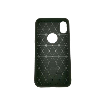Husa Apple iPhone X Tpu, carbon, Negru [1]