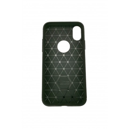 Husa Apple iPhone X Tpu, carbon, Negru [7]