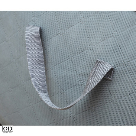 Husa Depozitare ORIGINAL DEALS Gri, 60 x 40 x 35 cm, Fermoar Dublu, Fereastra Transparenta si Manere [13]