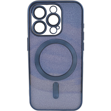 Husa de Protectie 2 in 1, , pentru Apple iPhone 15 Pro, Compatibila MagSafe, Magnetica, cu Protectie Lentila, din TPU, Albastru Marin [1]