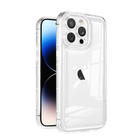✨TOATE PRODUSELE✨ - Husa de protectie , Airbag Shock Absorption, TPU, pentru Apple iPhone 12 , Transparent