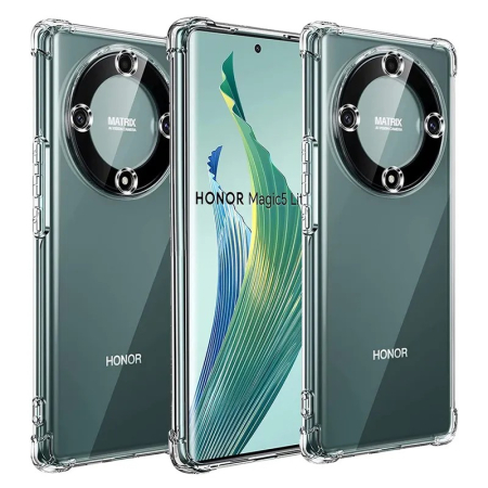 Husa de Protectie, , Compatibila cu Honor 90, TPU Antisoc, Protectie Colturi, 1.5 mm Transparent [1]