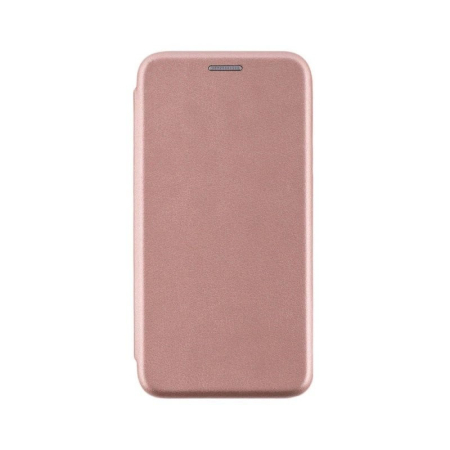 ✨TOATE PRODUSELE✨ - Husa de protectie compatibila cu Huawei P40 Lite 5G/ Nova 7SE Magnet Book Case Roz-Auriu