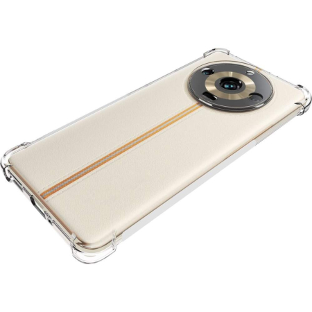 Husa de Protectie, , Compatibila cu Realme 11 Pro 5G, TPU Antisoc, Protectie Colturi, 1.5 mm Transparent [6]