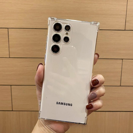 Husa de Protectie, , Compatibila cu Samsung Galaxy A15/ A15 5G, TPU Antisoc, Protectie Colturi, 1.5 mm Transparent [1]