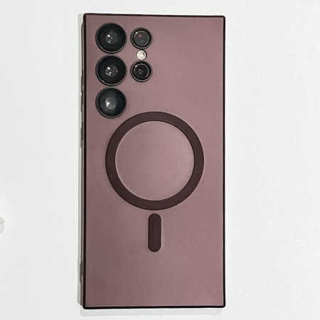 Husa de protectie , cu incarcare Wireless, Tehnologie Magsafe, pentru Samsung Galaxy S23 Ultra , Mov [1]