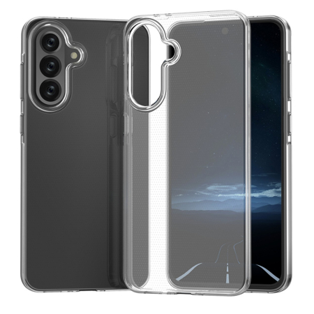 Husa de Protectie, , Husa de Protectie pentru Samsung Galaxy S25 Plus 5G, tip Carcasa, subtire din Silicon TPU Protect Plus, Transparenta