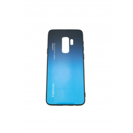 Hybrid Back Degrade - Husa de protectie Hybrid Back Degrade pentru Samsung Galaxy S9 Plus, Albastru