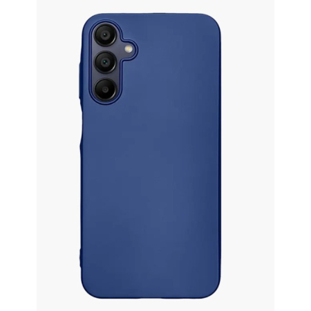 Husa de Protectie Matte TPU, , pentru Samsung Galaxy A15, Protectie Camera, Antisoc, Antizgariere, Antialunecare, Acoperire Completa, Albastru [1]