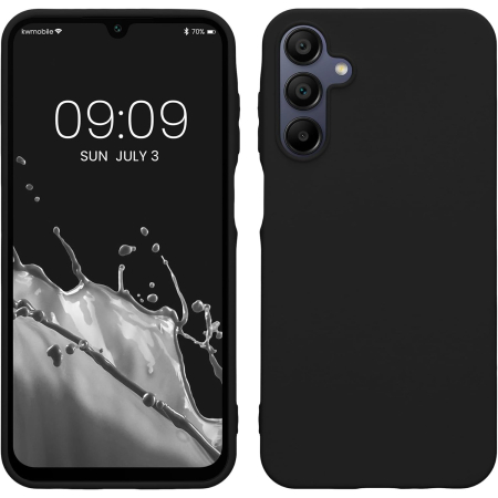 ✨TOATE PRODUSELE✨ - Husa de Protectie Matte TPU, , pentru Samsung Galaxy A55 5G, Protectie Camera, Antisoc, Antizgariere, Antialunecare, Acoperire Completa, Negru