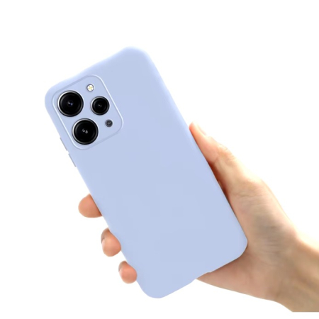 Husa de Protectie Matte TPU, , pentru Xiaomi Redmi 12, Protectie Camera, Antisoc, Antizgariere, Antialunecare, Acoperire Completa, Albastru [0]