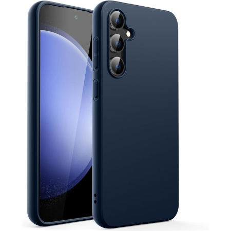 Husa de Protectie Matte TPU, , pentru Xiaomi Redmi 13C, Protectie Camera, Antisoc, Antizgariere, Antialunecare, Acoperire Completa, Albastru [4]