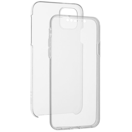 Husa de Protectie, , pentru Apple iPhone 11, Acoperire Completa 360, Silicon, Transparenta [1]