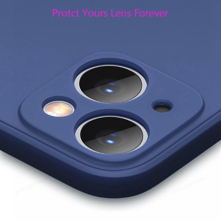 Husa de Protectie, , pentru Honor 70, Liquid Silicone, cu Microfibra pe Interior, Protectie Antisoc, Compatibil Incarcare Wireless, Albastru [1]