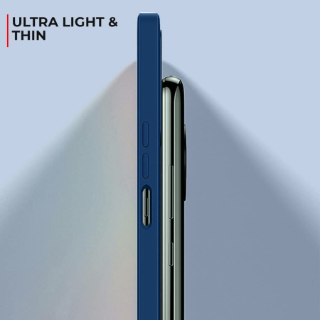 Husa de Protectie, , pentru Huawei Pura 70 Pro, Liquid Silicone, cu Microfibra pe Interior, Protectie Antisoc, Compatibil Incarcare Wireless, Albastru [3]