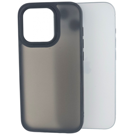 ✨TOATE PRODUSELE✨ - Husa de Protectie, , pentru iPhone 15 Pro Max, Satin Matte, din PC, Negru