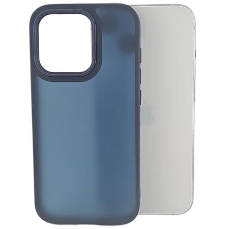 ✨TOATE PRODUSELE✨ - Husa de Protectie, , pentru iPhone 15 Pro, Satin Matte, din PC, Albastru