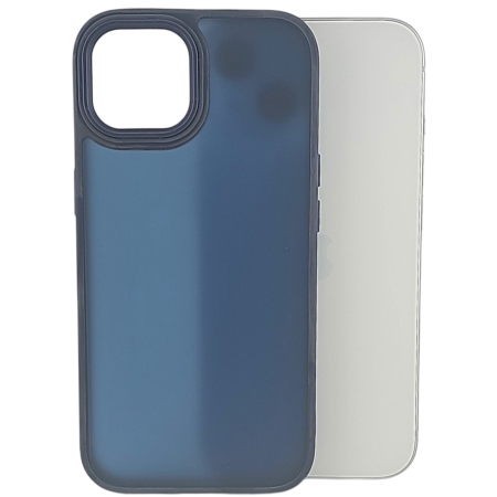 ✨TOATE PRODUSELE✨ - Husa de Protectie, , pentru iPhone 15, Satin Matte, din PC, Albastru