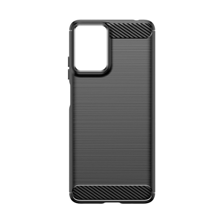 Husa de Protectie pentru Motorola Moto G04 5G / Moto G24 5G, , Protectie 360, din TPU cu element de Carbon, Anti Alunecare, 1.8 mm, Negru [2]