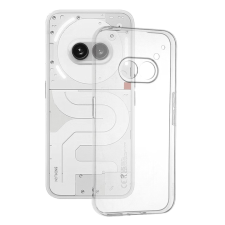 ✨TOATE PRODUSELE✨ - Husa de Protectie, , pentru Nothing Phone 2a, TPU Protect Plus, cu Dust Plug, Transparent