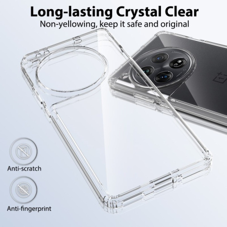 Husa de Protectie, , pentru OnePlus 12, TPU Protect Plus, cu Dust Plug, Transparent Descriere: [1]