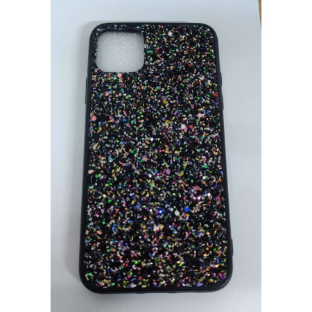 Luxury Glitter - Husa de protectie pentru pentru Apple iPhone 11 Pro Max Sparkling Glitter TPU Negru