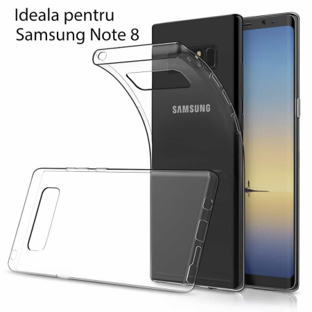 Husa de protectie pentru Samsung Galaxy Note 8 G-CASE Transparent [4]