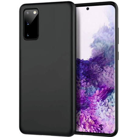 TPU Matte - Husa de Protectie, , pentru Samsung Galaxy S20, din TPU Mat, Flexibila, Negru
