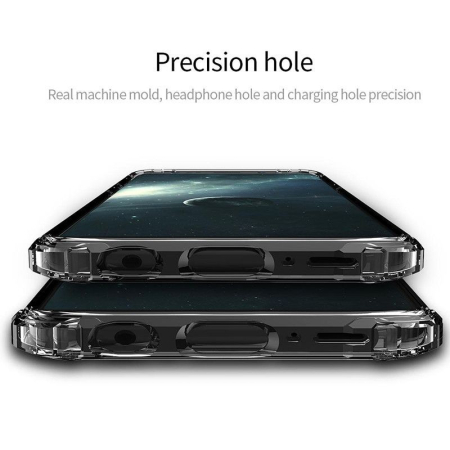 Husa de protectie pentru Samsung Galaxy S9 Tpu Antisoc Negru Transparent [4]