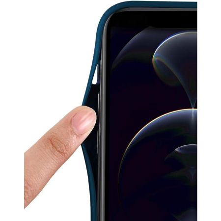 Husa de Protectie, , pentru Xiaomi 14 Ultra, Liquid Silicone, cu Microfibra pe Interior, Protectie Antisoc, Compatibil Incarcare Wireless, Albastru [1]