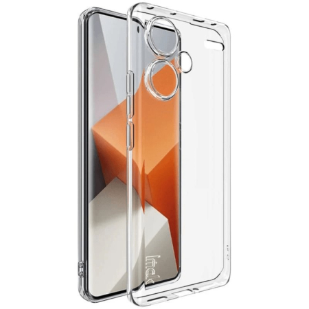 ✨TOATE PRODUSELE✨ - Husa de Protectie, , pentru Xiaomi Redmi Note 13 Pro+ 5G, TPU Protect Plus, cu Dust Plug, Transparent