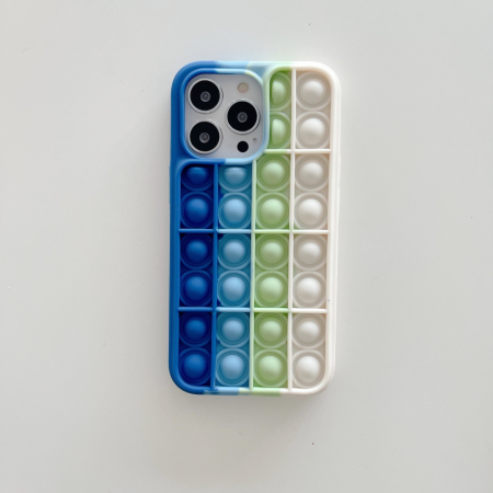 Husa de protectie Pop It compatibila cu Apple iPhone 13 Pro Max,Model 6,Multicolor [2]