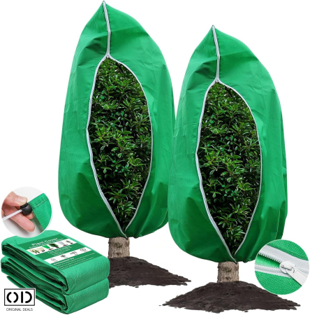 Husa Anti-Inghet pentru Pomi si Plante Exterior Impermeabila cu Fermoar si Snur Protectie Iarna [14]