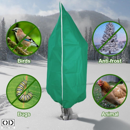 Husa Anti-Inghet pentru Pomi si Plante Exterior Impermeabila cu Fermoar si Snur Protectie Iarna [18]