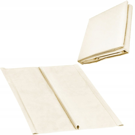 Husa din panza pentru leagan de gradina mare, sezut si spatar, 130x100cm, bej [4]