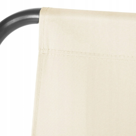 Husa din panza pentru leagan de gradina mare, sezut si spatar, 130x100cm, bej [7]