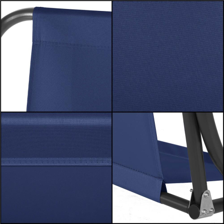 Husa din panza pentru leagan de gradina, sezut si spatar, 110x90cm, albastru [3]