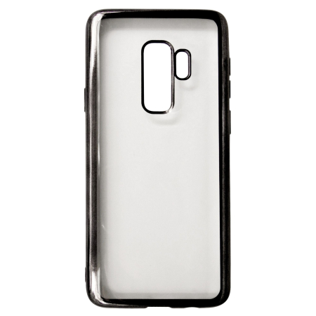 TPU Transparent - Husa Huawei P20 Lite Transparent cu Margini Negre
