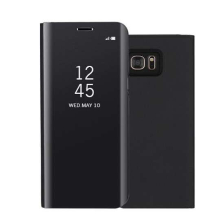 Husa Huawei Y7P 2020 Flip Cover Oglinda Negru [5]