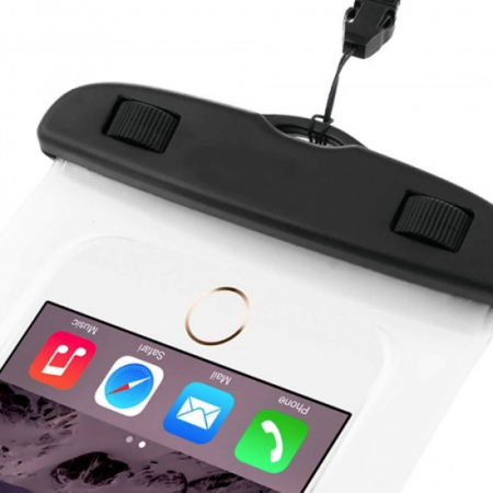 Husa Impermeabila pentru Telefon cu Touch Screen, Compatibilitate Maxim 6.5 Inch, pentru Activitati Acvatice [5]