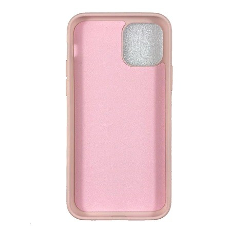 Husa protectie compatibila cu Apple iPhone 11 Pro Liquid Silicone Case Roz [1]