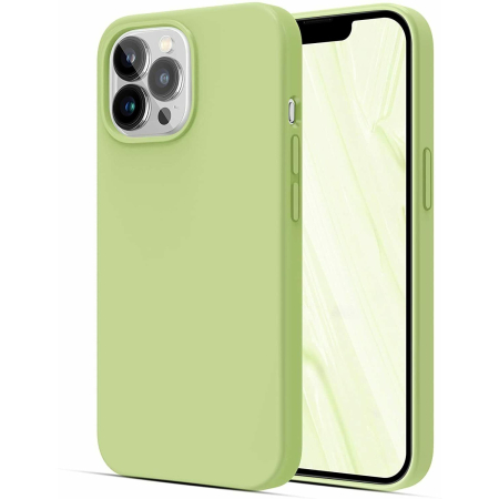 ✨TOATE PRODUSELE✨ - Husa protectie compatibila cu Apple iPhone 13 Matte Tpu Verde Mat