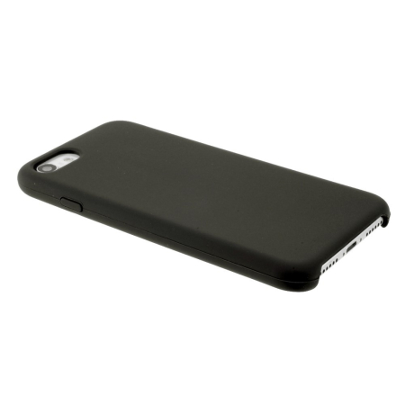 Husa protectie compatibila cu Apple iPhone 7/8/SE 2020 Liquid Silicone Case Negru [12]