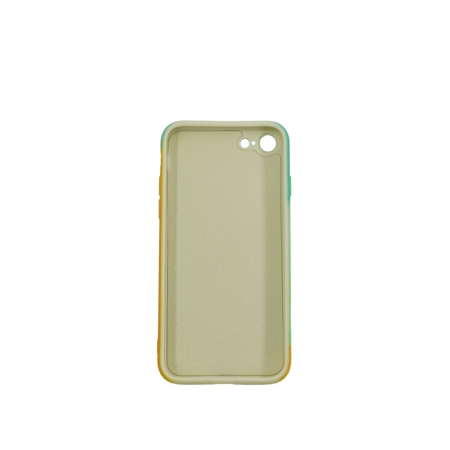 Husa protectie compatibila cu Apple iPhone 7/8G/SE2020 Tpu Ombre, Verde/Portocaliu [1]