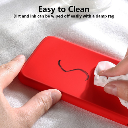 Husa protectie compatibila cu Apple iPhone X/XS Liquid Silicone Case Rosu [15]