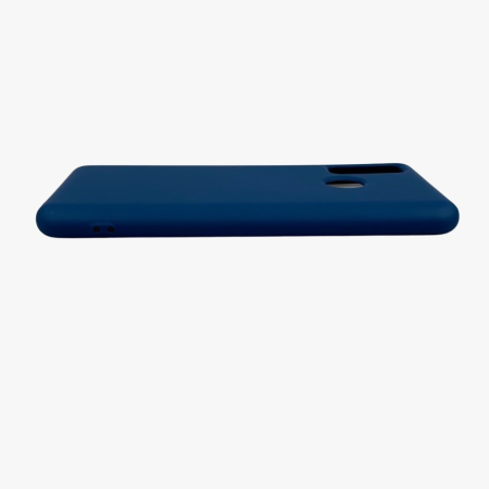 Husa protectie compatibila cu Huawei P Smart 2020 Liquid Silicone Case Albastru inchis [7]