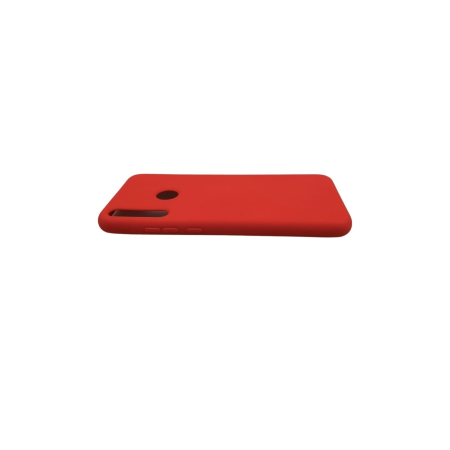 Husa protectie compatibila cu Huawei P40 Lite E Liquid Silicone Case Rosu [8]