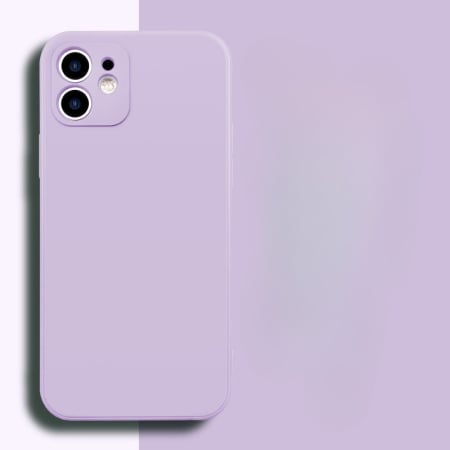 Husa protectie compatibila cu Huawei P40 Pro Liquid Silicone Case Mov [6]